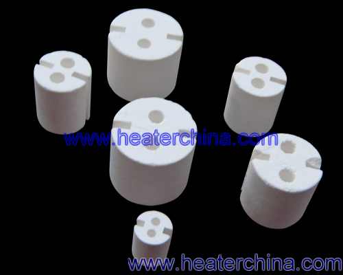Porcelain head used for heater strip