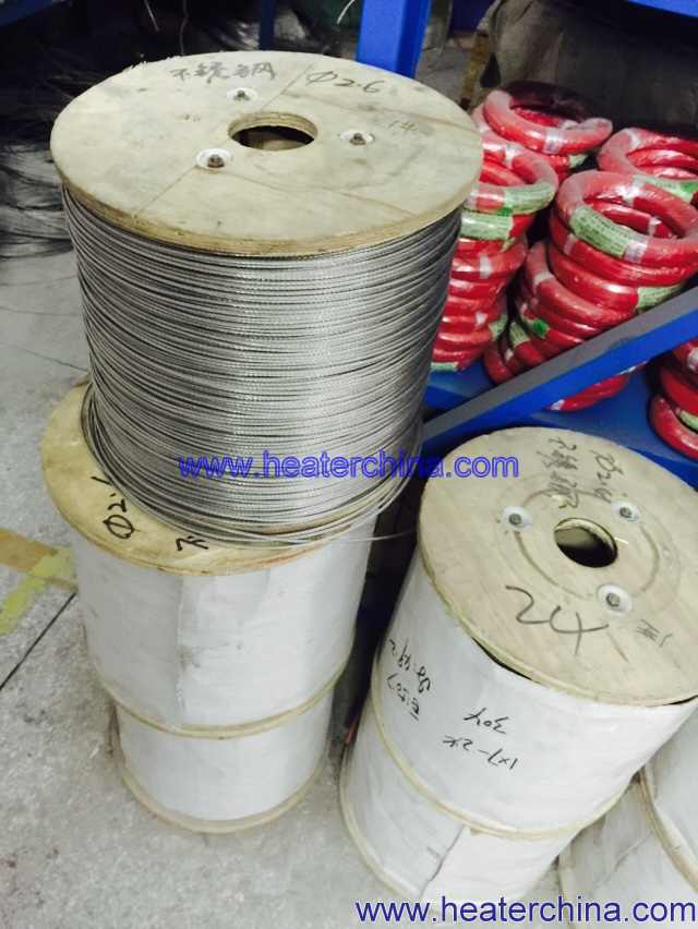 Stainless steel stranded wire