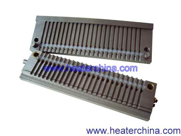 Steel mould for heating element filling machine