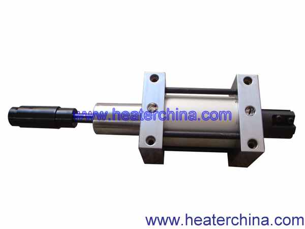 Hollow cylinder set for heating element for skinning machine
