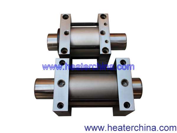 Hollow cylinder for tubular heater for skinning machine