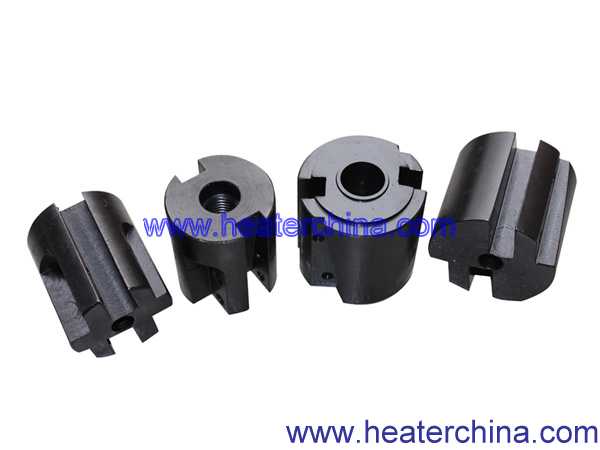 Open type cutter head for heating element for skinning machine