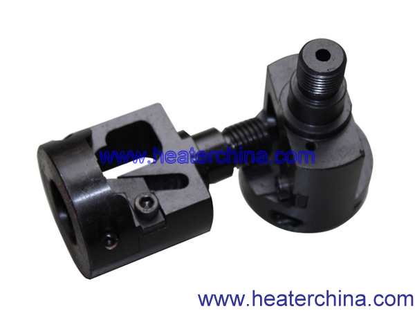Closed type cutter head for heating element for skinning machine