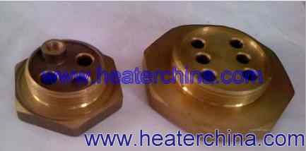 Brass flange best price of china for tubular heater heating element  heaters