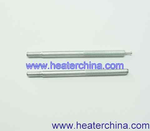 Terminal pin for tubular heater heating element copper heater