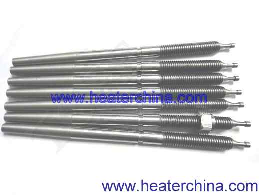 Terminal pin for tubular heater heating element electric heating tube